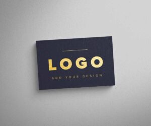 Business Card Gold Foil