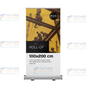 Roll Up Banner Printing in Riyadh - 100x200cm
