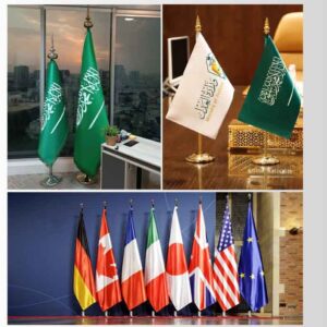 Custom Office Flag Printing in Riyadh