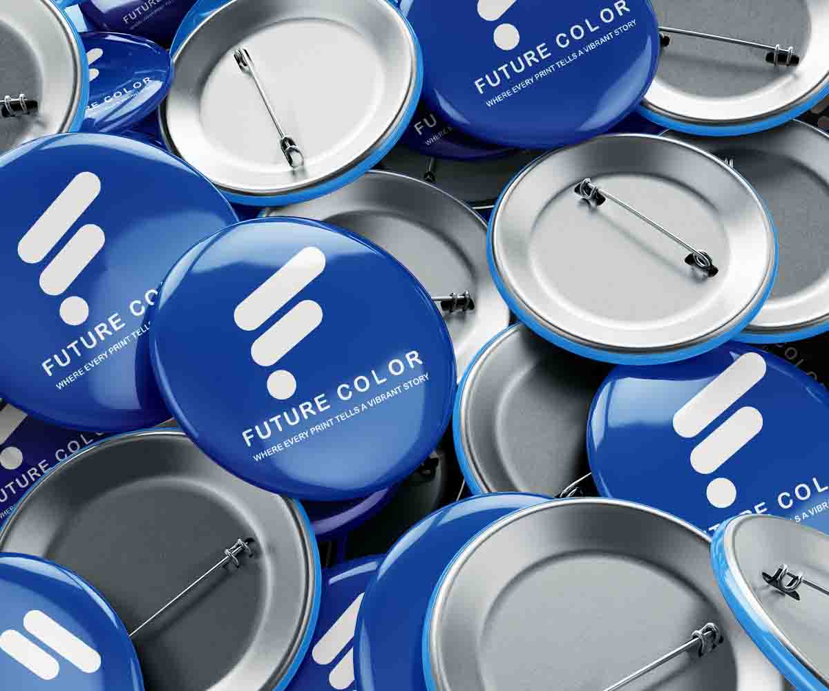 Custom Brooch Badge Printing in Riyadh, Saudi Arabia