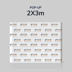 Pop-Up Backdrop Printing in Riyadh | Saudi Arabia | Straight 2x3