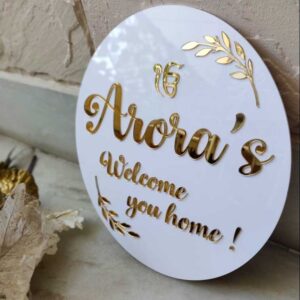 Custom Wall & Door Acrylic Nameplates in Riyadh